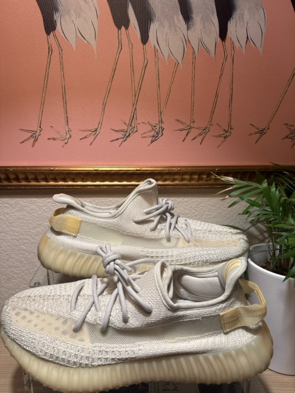 Adidas 
Yeezy Boost 350 V2 Cream White Triple White Men’s 11 Athletic Sneakers